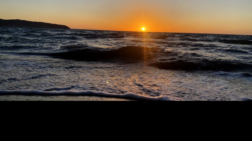 Sonnenuntergang in der Toskana (Foto: z.Vfg)