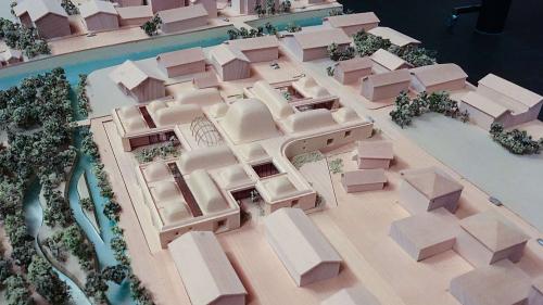 Modell «InnHub» La Punt Chamues-ch. Bild: Inn Hub La Punt AG