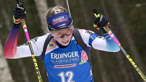 Elisa Gasparin überzeugt im Sprint (Foto: Swiss Ski)