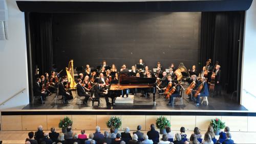 Pianist Louis Schwizgebel trat als Solist an Sinfonia 2018 auf. Foto: Raphaël Vergères