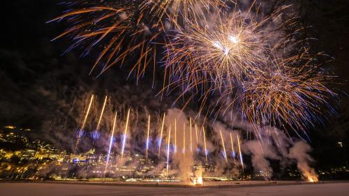 Feuerwerk in St.Moritz  Foto: Daniel Zaugg