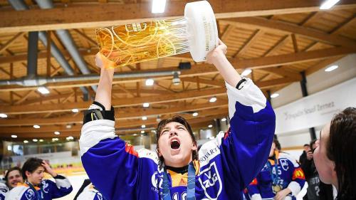 Der EV Zug und Genève Future gewinnen die Finalissima 2019 in Scuol (Foto: z. Vfg)