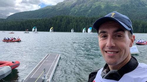 Zac Quinlan aus Sidney segelt den Final der Sailing Champions League 2019 mit.