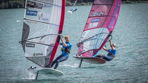 Kampf um den WM-Titel im Foil Racing. Foto: Daniel Zaugg