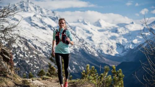 Madlaina Cadonau ist seit etwas mehr als einem Jahr passionierte Trail-Runnerin. Foto Michael Büchi