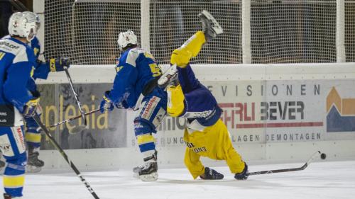 Engiadina taucht beim EHC St.Moritz. Foto: Daniel Zaugg