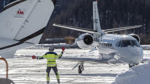 Mit Jets von dieser Grösse liesse sich ein neues Zielpublikum für St. Moritz und das Engadin erschliessen.