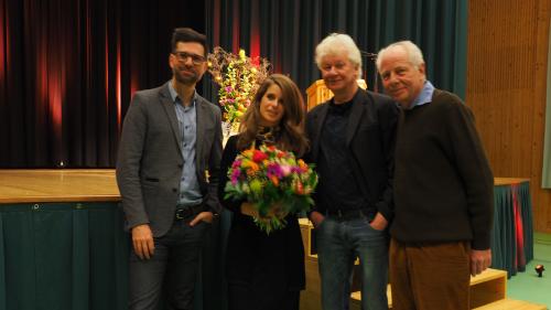 Rico Valär, Jessica Zuan, Bruno Ritter und David Wille (von links)