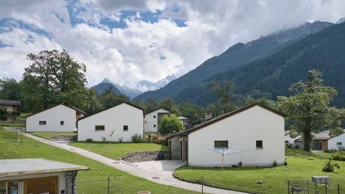 Werksiedlung Brentan in Castasegna. Foto: Ralph Feiner