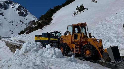 La rumida da la naiv sül Pass dal Flüela es bainbod finida (fotografia: mad).