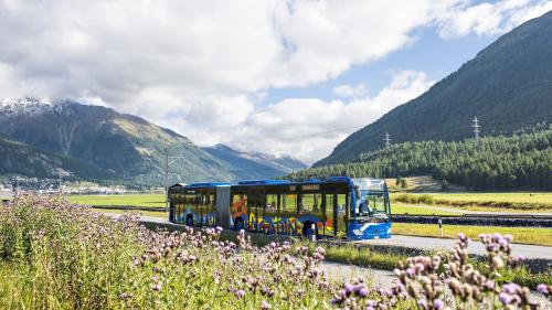 Der Nahverkehr ist unverzichtbar im Engadin. Foto: z. Vfg.