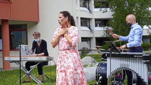 "La Serenata" war knapp vier Monate auf Pflegeheim-Tour. Foto: Denise Kley