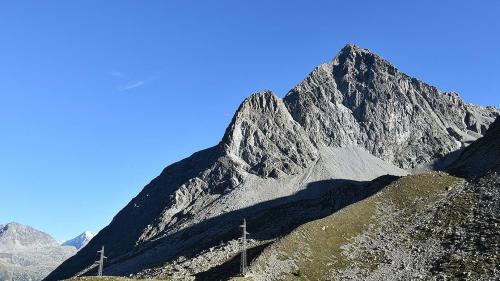 Der Piz Polaschin. Foto: Kantonspolizei Graubünden