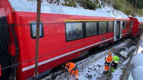 Die Folgen des Unfalls sind fast behoben. Morgen Donnerstag fährt die RhB wieder auf der Albulastrecke.