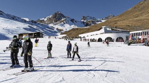 So hat sich die Lage am vergangenen Samstag beim Saisonstart auf Marguns präsentiert.  Foto: Reto Stifel