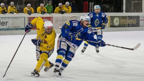 In diesem Winter gibt es kein Derby zwischen dem EHC St. Moritz und dem CdH Engiadina (Foto: Daniel Zaugg).