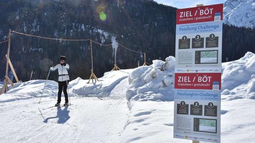 Über 100 Langläuferinnen und Langläufer haben an der «Passlung-Challenge» teilgenommen (Foto: Nicolo Bass).