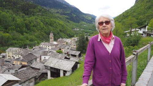 Mengia Spreiter hat als Gemeindepräsidentin das Bergeller Grenzdorf Castsegna mitgeprägt.