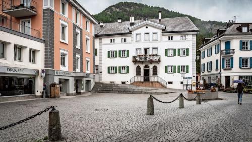 Ein ausgestorbenes Dorfzentrum - sieht so die Zukunft von Samedan aus? Foto: Denise Kley