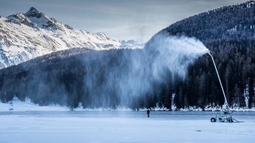 Annatina Poltera wird auch für die Eisarena auf dem St.Moritzersee zuständig sein. Foto: Daniel Zaugg