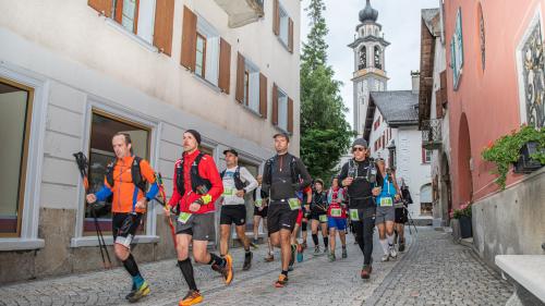 Der Engadin Ultra Trail feierte am Wochenende eine erfolgreiche Premiere. Foto: z. Vfg.