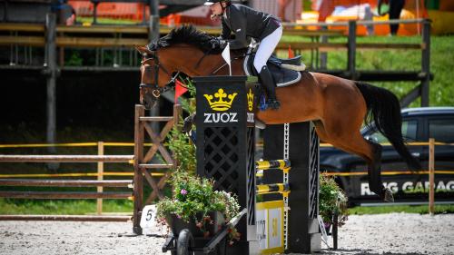 Der Concours Hippique von Zuoz bietet ab heute attraktiven Reitsport. Foto: Z.Vfg.