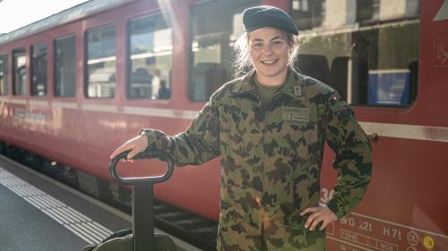 Nach 18 Wochen Spitzensportförderung in Magglingen ist Ricarda Hauser wieder in Scuol und freut sich auf ihre Familie und Freunde (Foto: Mayk Wendt).