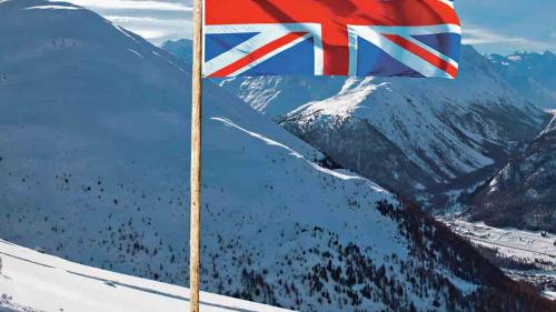 Früher kamen die Briten regelmässig ins Engadin, und sie genossen die frische Bergluft für längere Zeit. Doch auch das Reiseverhalten der Briten hat sich verändert. Fotomontage: fotolia.com/Engadiner Post