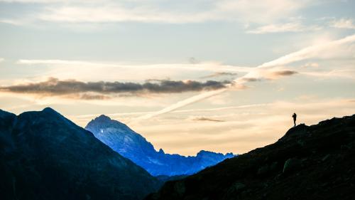 Die kürzlich erschienene «Bibliographie Alm- und Alpwirtschaft» von Werner Bätzing geht dem alpenweiten Phänomen der Alpwirtschaft am Beispiel von sieben Alpenstaaten nach. Foto: Jon Duschletta