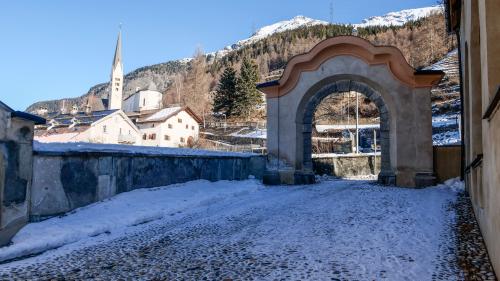 Quist purtret d’aspet istoric vain tangà dal fabricat planisà sülla costa davo la Tuor. Ün punct dispittaivel es eir la protecziun dal «tschirescher da Zernez» sülla parcella Vial da Runatsch (zoppà da la Tuor). 	fotografia: Jon Duschletta