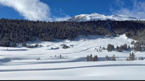 Eir quist on es preparada la loipa a Buffalora. Ingon è’la perfin ün pêr tschient meters plü lunga. fotografia: Andri Netzer