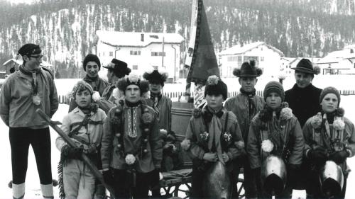 Chalandamarz 1969 in Celerina. Foto: z.Vfg