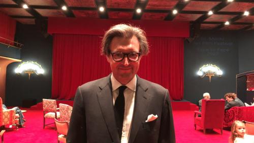 Stefano Rabolli Pansera begründet in St. Moritz ein neues Filmfestival, das Videokünstler und Filmemacher zusammenbringt.             Foto: Marie-Claire Jur