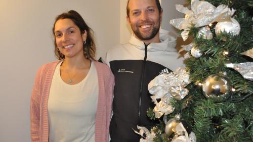 Valentina Bavo und Luciano Lucho Raimondo.   Foto: Marie-Claire Jur