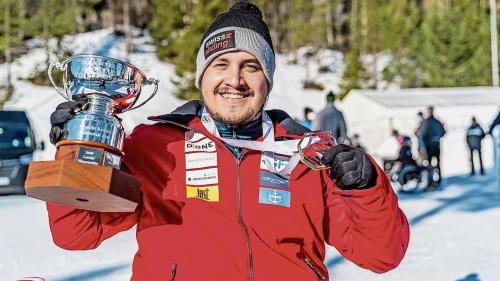 Der amtierende Weltmeister im Parabob, Jonas Frei. Foto: IBSF