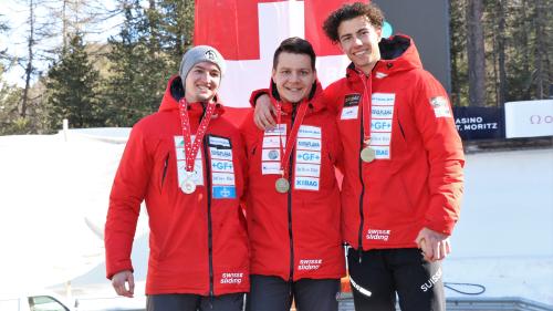 Samuel Keiser setzte sich gegen Basil Sieber und Vinzenz Buff durch (Foto: z.Vfg).