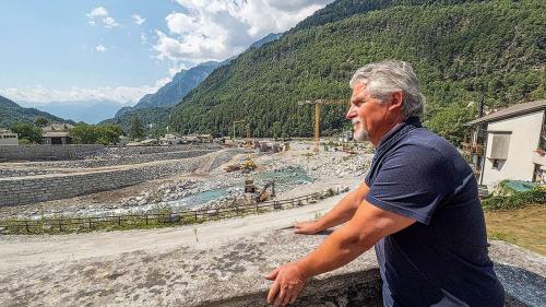 Der neue alte Gemeindepräsident von Bregaglia; Fernando Giovanoli. Foto: Daniel Zaugg