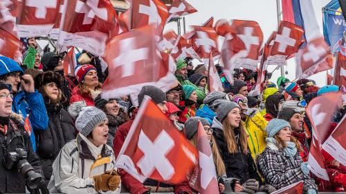 St. Moritz/Engadin hat sich zusammen mit Swiss-Ski offiziell für die FIS Games 2028 beworben. Foto: Daniel Zaugg