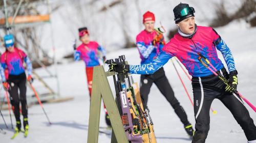 Luca Benderer aus Ramosch konnte die Gesamtwertung des Swiss Biathlon Cup für sich entscheiden. Foto: HIF Sports Academy / Mayk Wendt