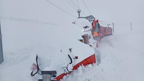 Ende März am Berninapass. Foto: SLF