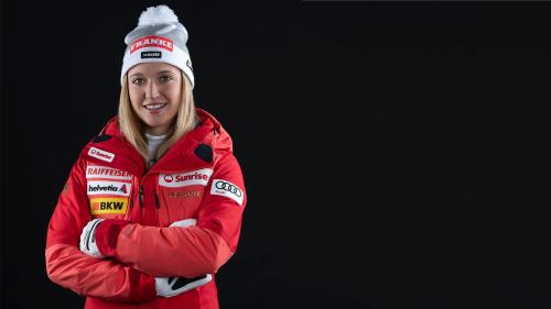 In der vergangenen Saison blieb Vanessa Kasper ohne Weltcup-Einsatz. Später wurde sie Schweizermeisterin in Riesenslalom. Foto: Swiss-Ski