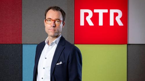 Nicolas Pernet, directer RTR, disch: «In relaziun spargnain nus il plü bler da tuots.» (fotografia: RTR).