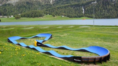 Der neue Pump Track im Mulets / Foto pd