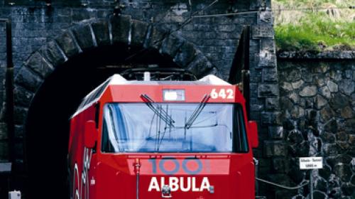 Der Albulatunnel I wurde 1903 gebaut / Foto Archiv ep