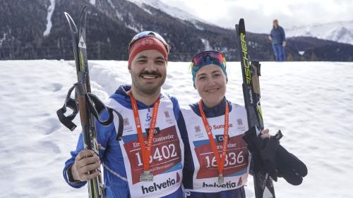 Emanuel Gossweiler und Nora Weber. Foto: Denise Kley