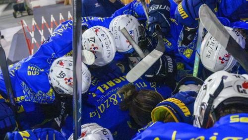 Der EHC St. Moritz verliert auch das dritte Meisterschaftsspiel (Foto: Fotoswiss.com/Giancarlo Cattaneo).