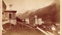 Die Hotels Piz Champatsch, Poste und Belvedere. Foto J.J. Rauch